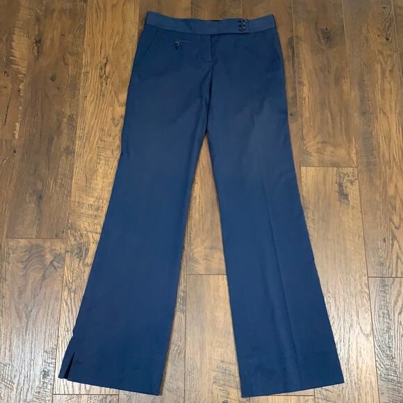 BCBGMAXAZRIA Daria Blue Trousers Wide Leg - Picture 2 of 6